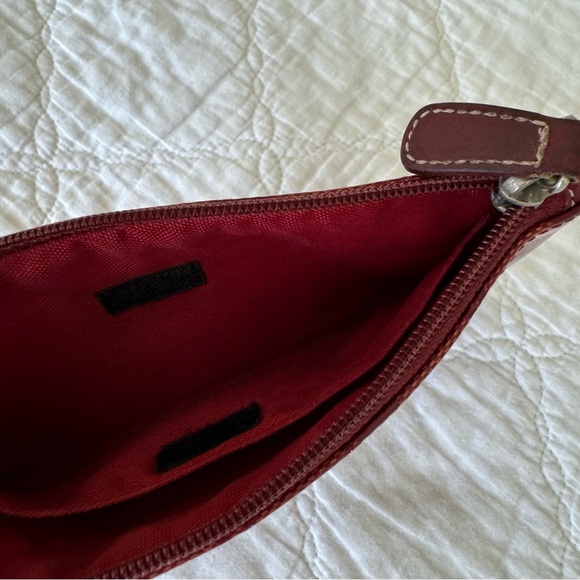 Vintage Y2K Coach Red Jacquard Wallet - Picture 4 of 4